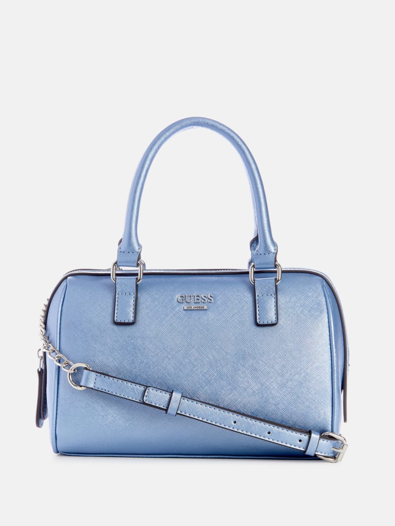 Baby blue guess purse hotsell