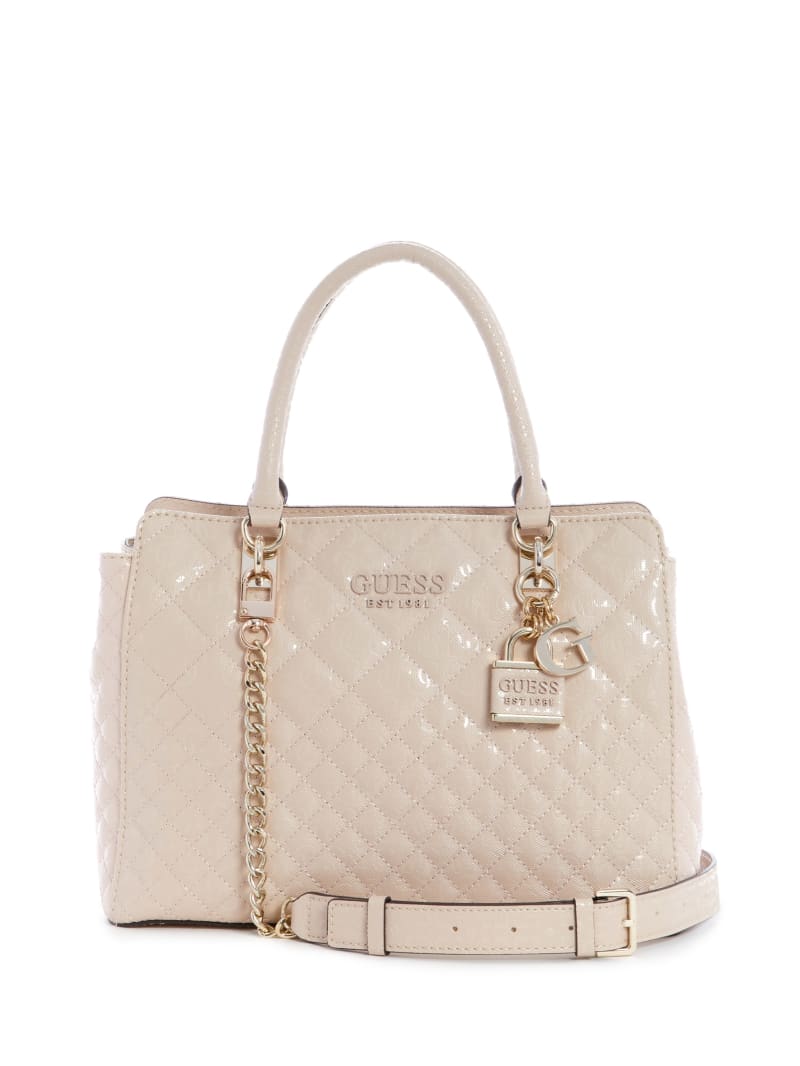 Queenie Quilted Satchel GUESS