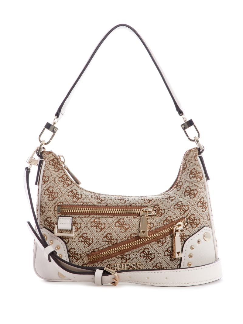 Frankie TopZip Shoulder Bag GUESS