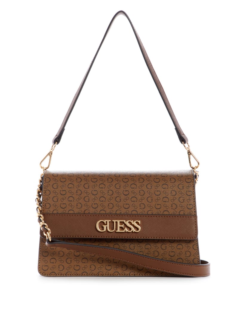 Brooker Logo Flap Crossbody GUESS Factory