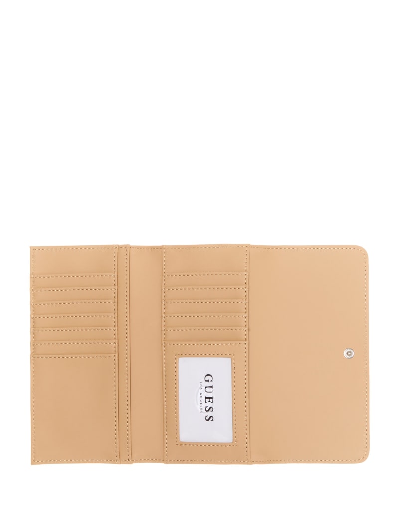 Fin portefeuille à pochette à logo en creux Bowie