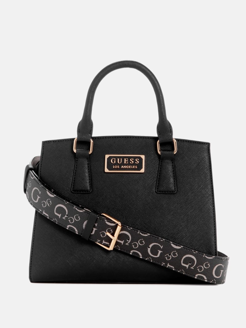 Guess los angeles bag black on sale