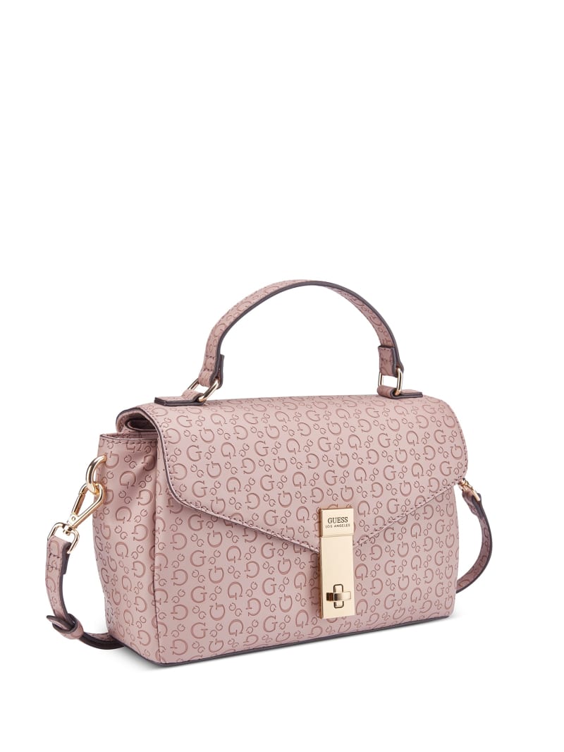 Guess affair signature top handle tote outlet