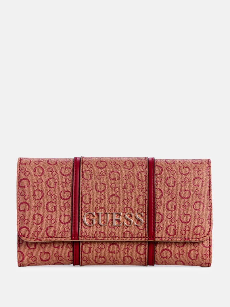 Ange Slim Clutch Wallet GUESS Factory Ca