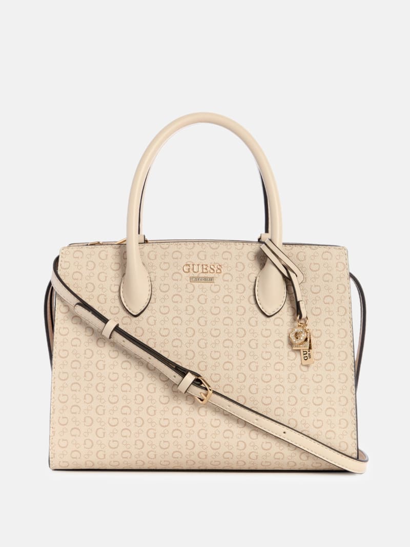 Beryln Logo Large Satchel | GUESS Factory
