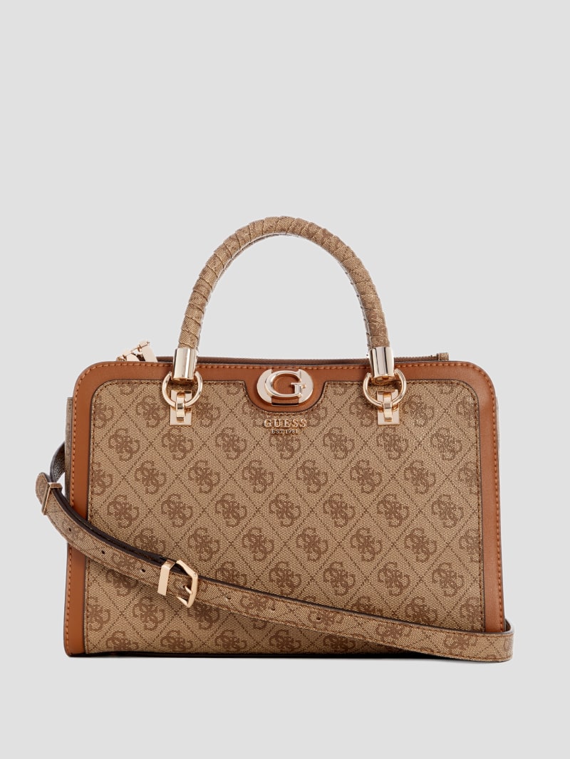 Guess logo city society satchel 2025