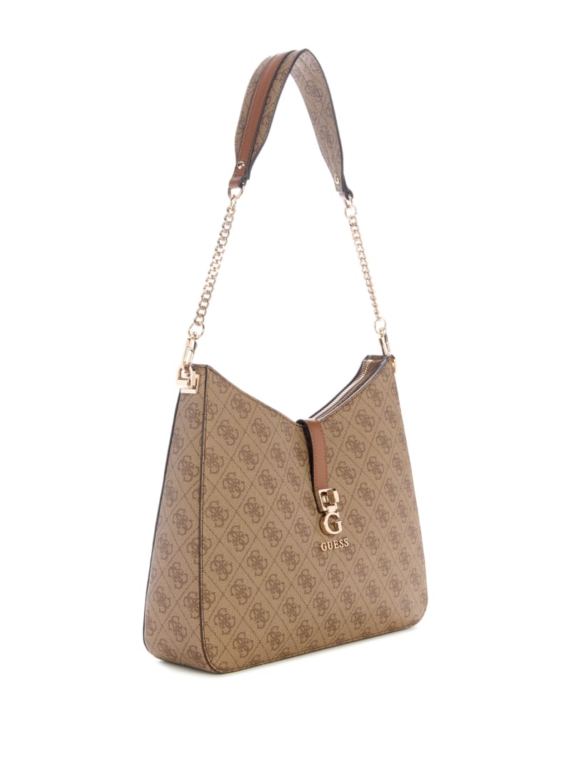 Zamira Quattro G Hobo Shoulder Bag | GUESS