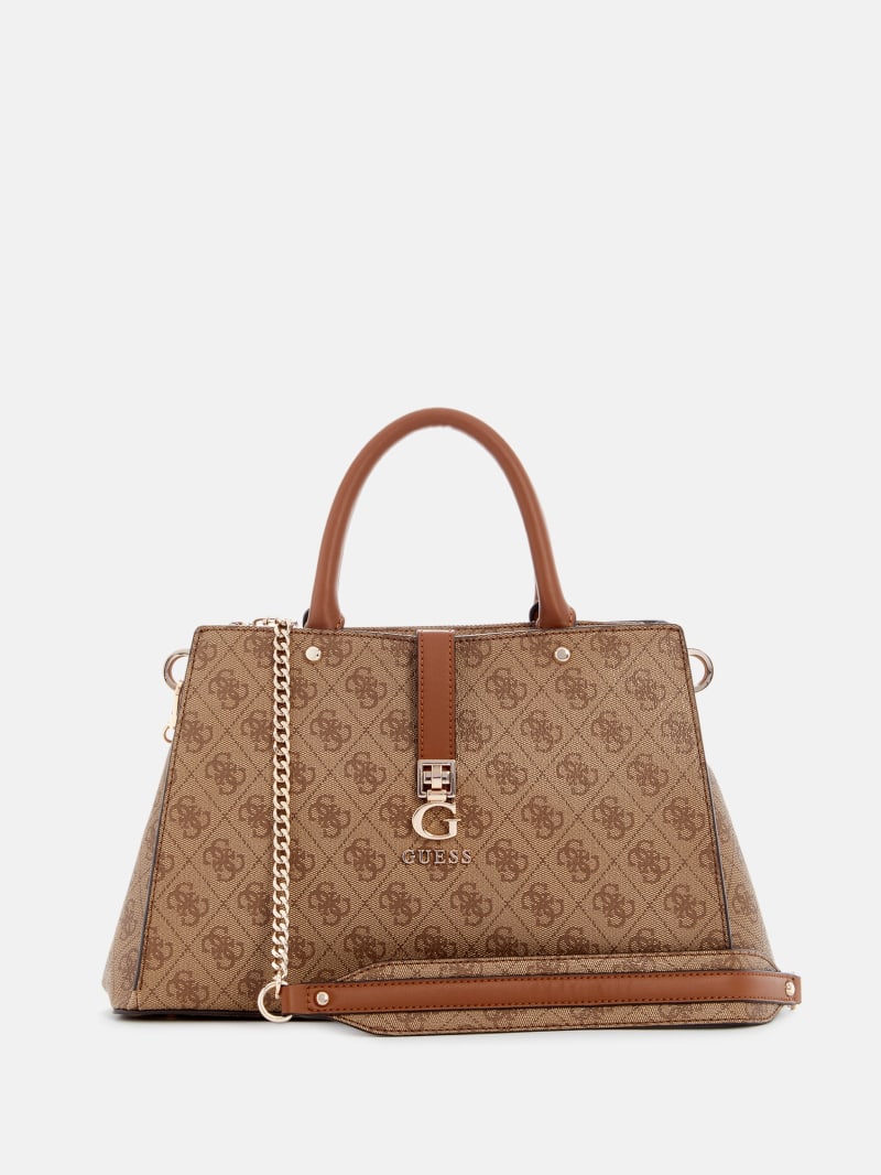 【スーパーセール】 Zamira Quattro G Luxury Satchel | GUESS バッグ