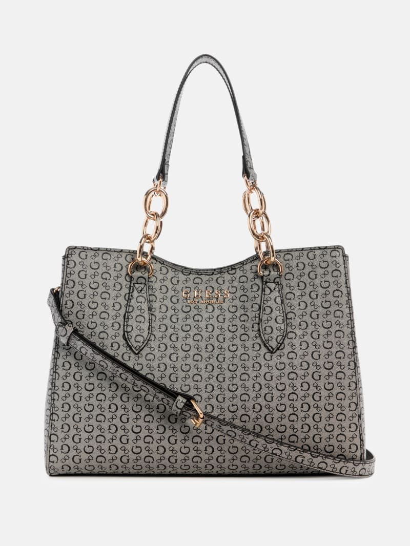 早割 リフト券 Chiarra Logo Satchel | GUESS Factory 小物