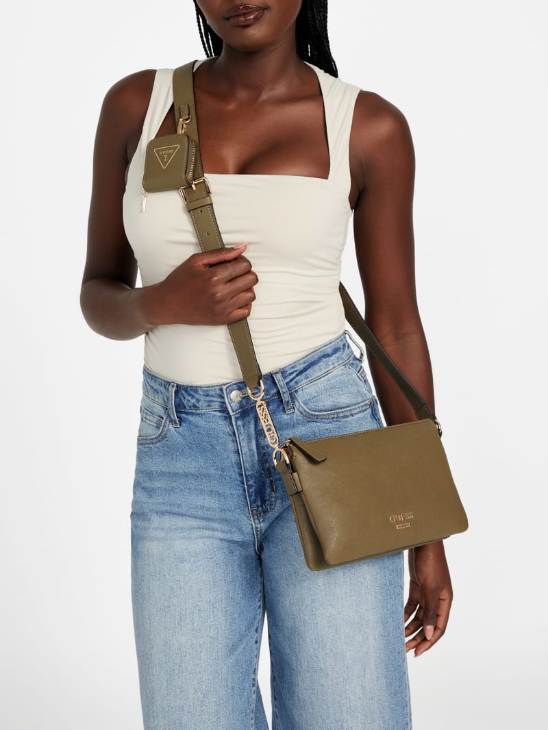 Oona Top-Zip Crossbody | GUESS Factory