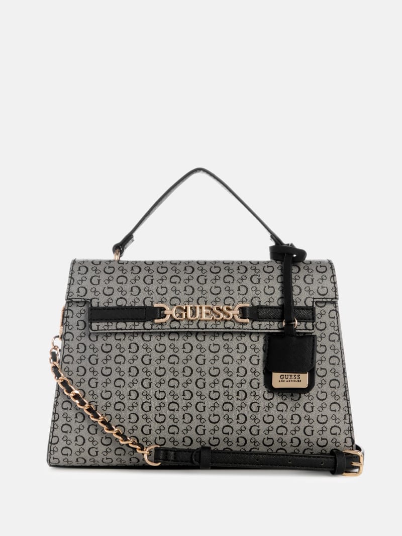 Rhiannon Logo Top Handle Bag | GUESS Factory