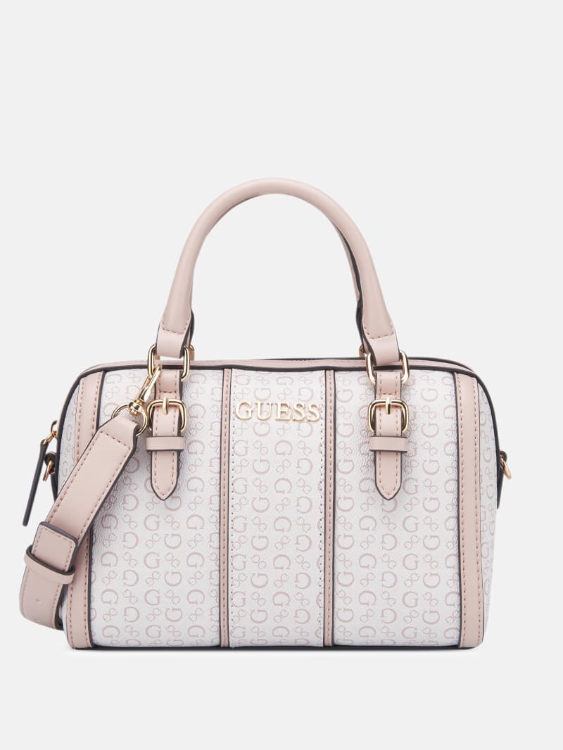【GUESS】LOYALTY＆SeaSalt Coconut 2点セット Radleigh Logo Box Satchel | GUESS Factory