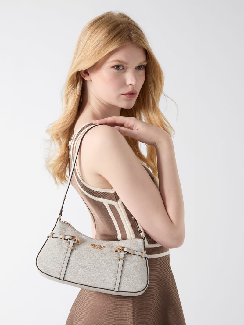 Leona Logo Shoulder Bag