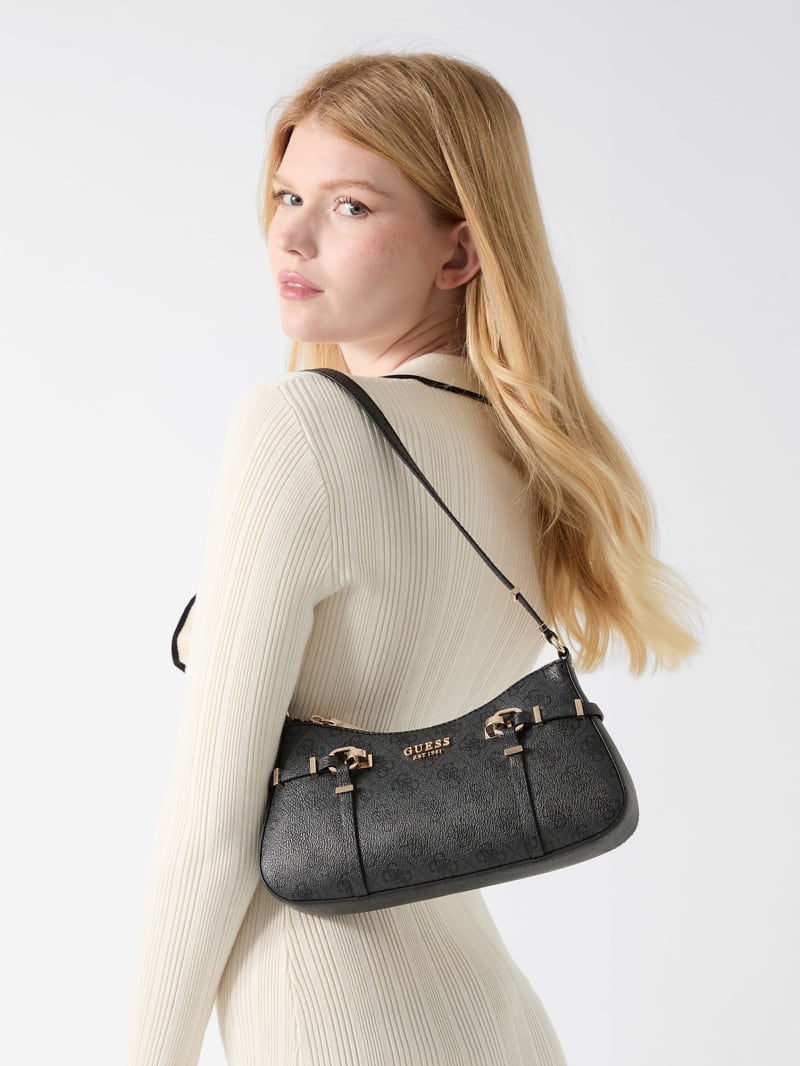 GUESS® Leona Logo Shoulder Bag
