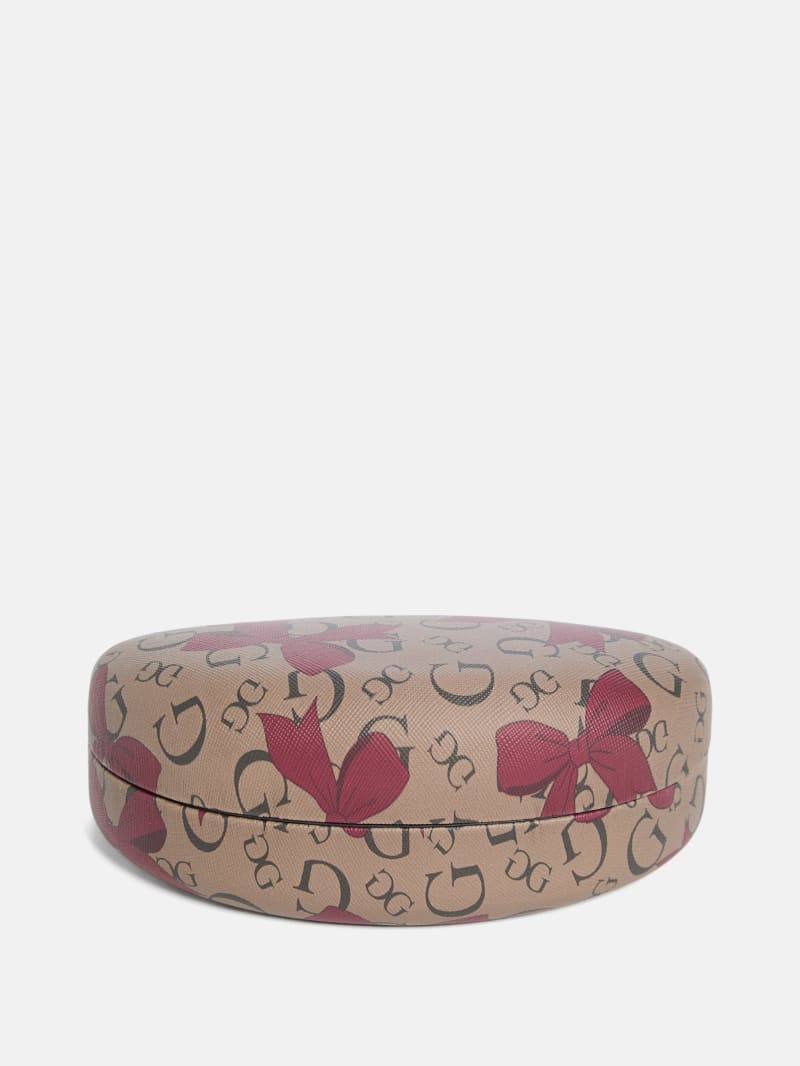 Bow Logo Hard Eyewear Case