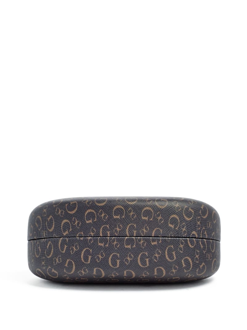 Louis Vuitton Brown Leather logo Sunglasses Case Men's Accessories