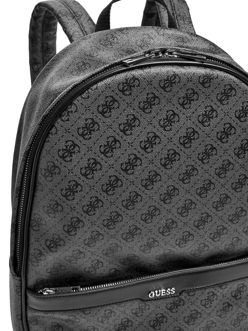 Guess kevin logo print backpack online