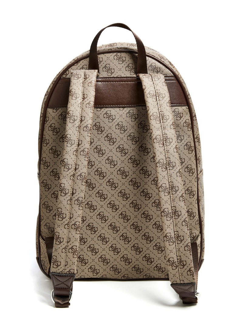 Guess Kevin Logo Print Backpack SM6309 TAN