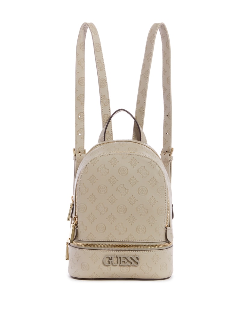 guess skye debossed logo backpack