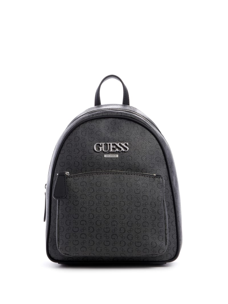 guess factory women's lilya logo convertible mini backpack