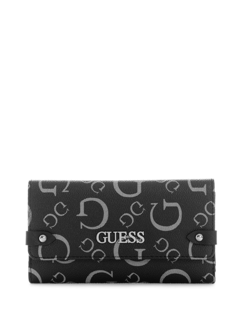 Keston Logo Slim Clutch GUESS Factory Ca