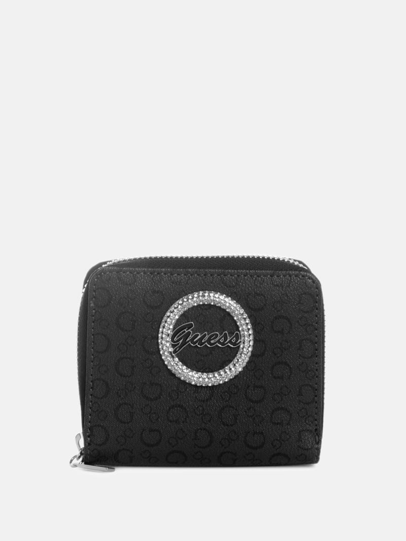 Lumina Logo Small Zip-Around Wallet | GUESS Factory