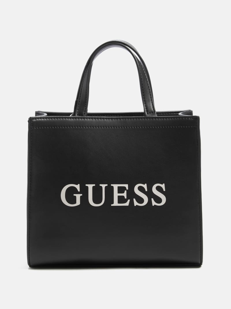 Black mini tote handbag deals