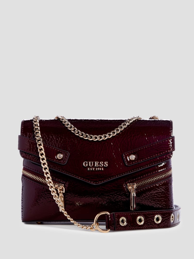 Guess tash convertible crossbody bag white 2025