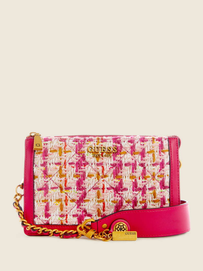 Hot pink guess bag clearance