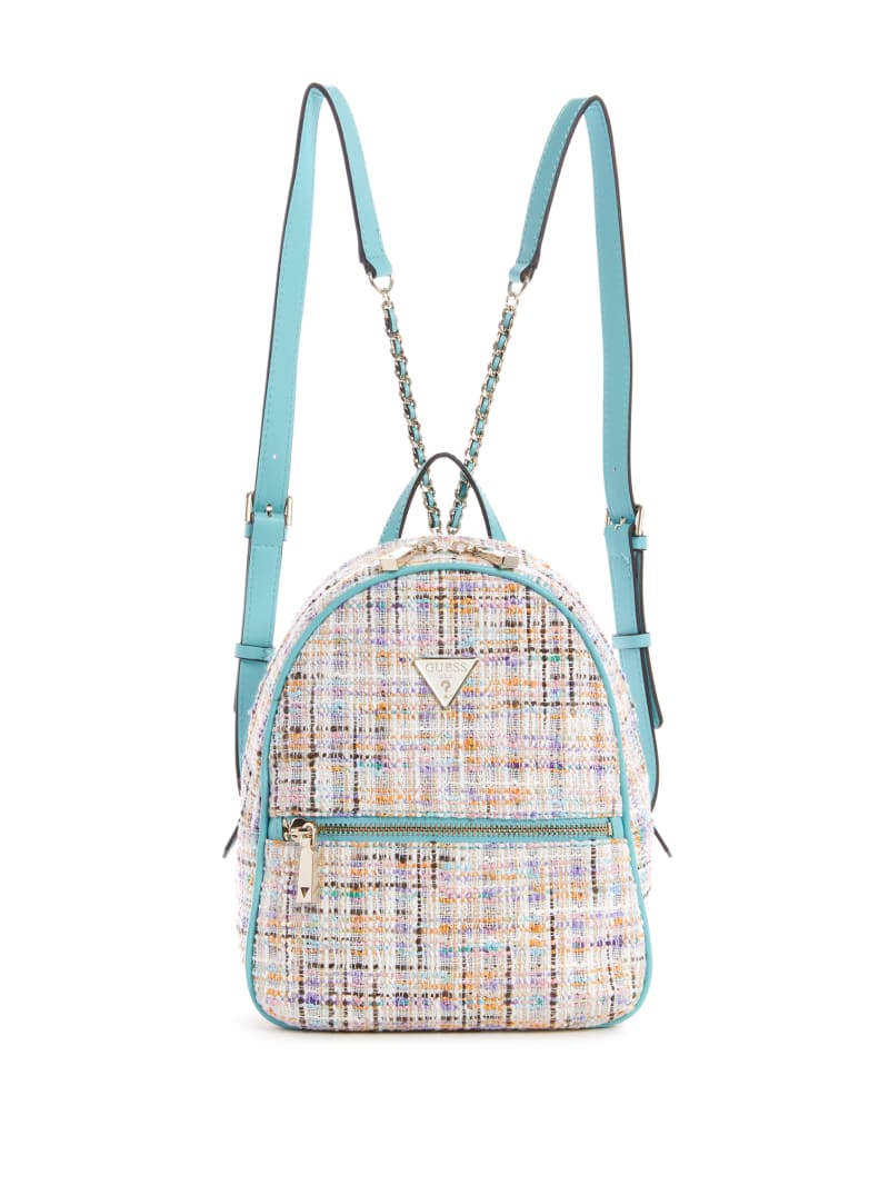 Guess Cessily Tweed Backpack - TM767932-MUL