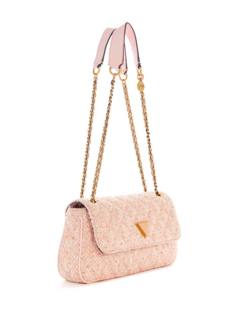 Brooklyn Convertible Crossbody Top Zip - Pink - Guess Shoulder bags