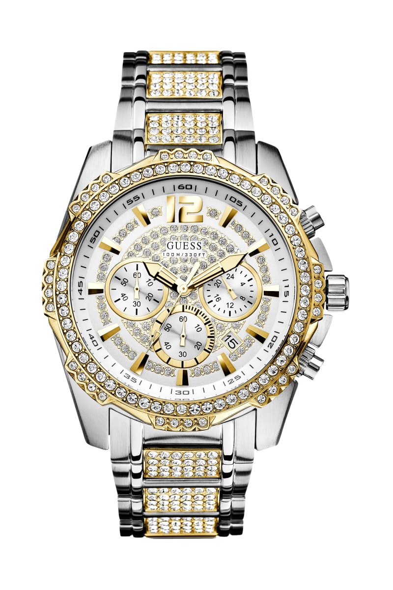 Multi Tone Multifunction Watch GUESS Factory