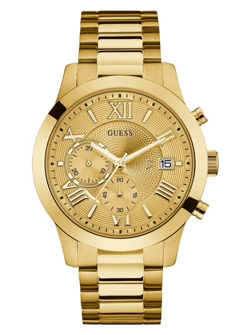 Gold-Tone Classic Dress Watch | GUESS