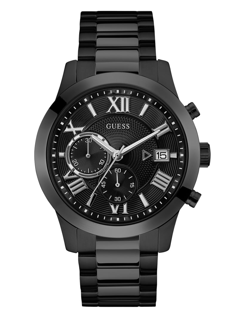 Guess watch men black discount