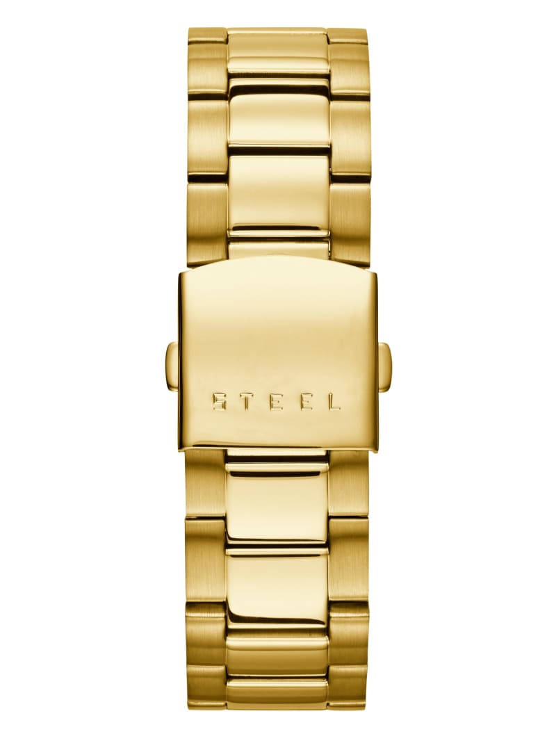 Gold-Tone Chronograph Watch GUESS 