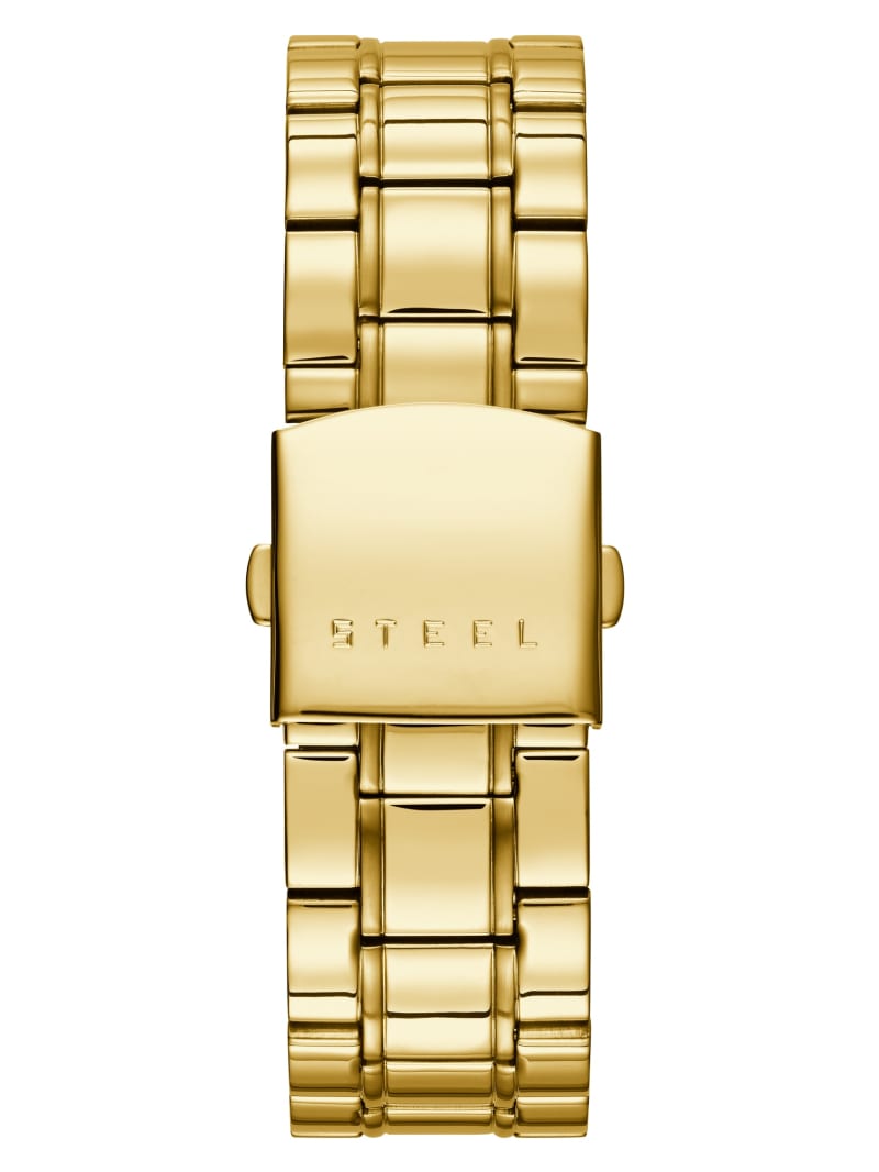 Guess Gold-Tone Classic Multifunction Watch. 1