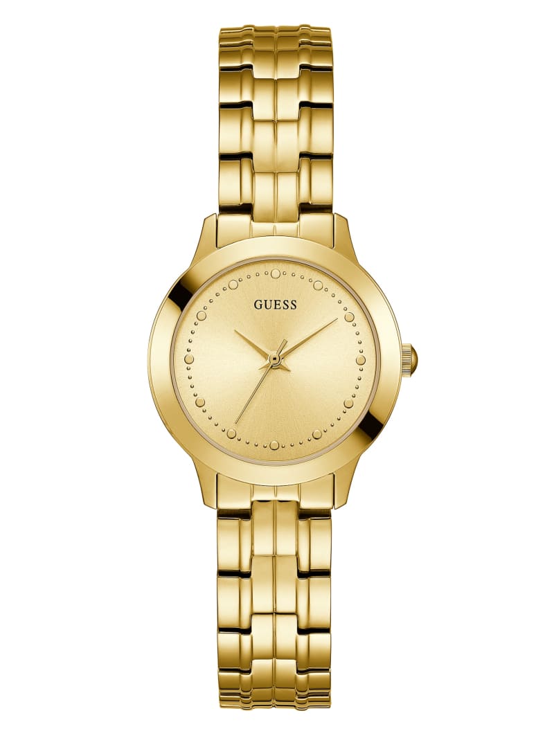 Gold Tone Slim Classic Watch