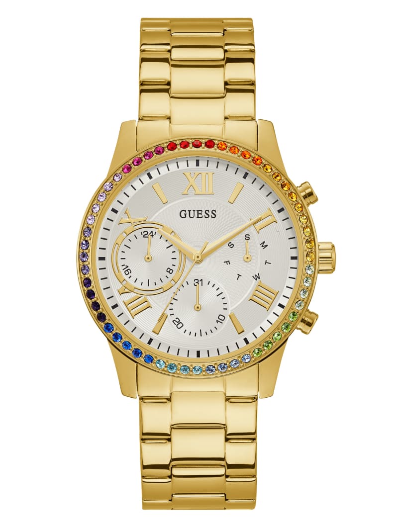Gold-Tone Multifunction Watch | GUESS