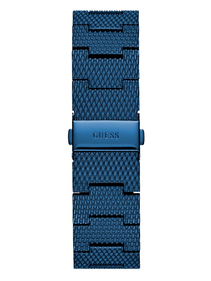 Blue Diamond Rectangular Watch