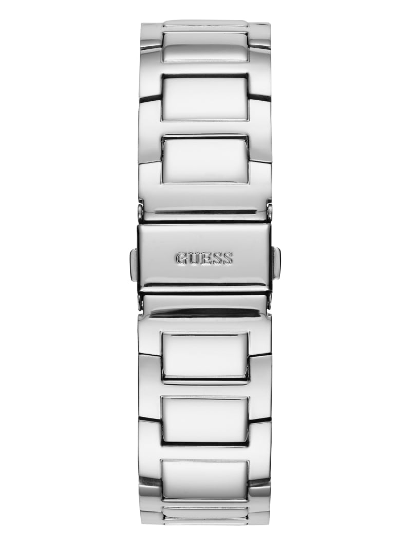 Guess Women Quartz Watch Solar Silver