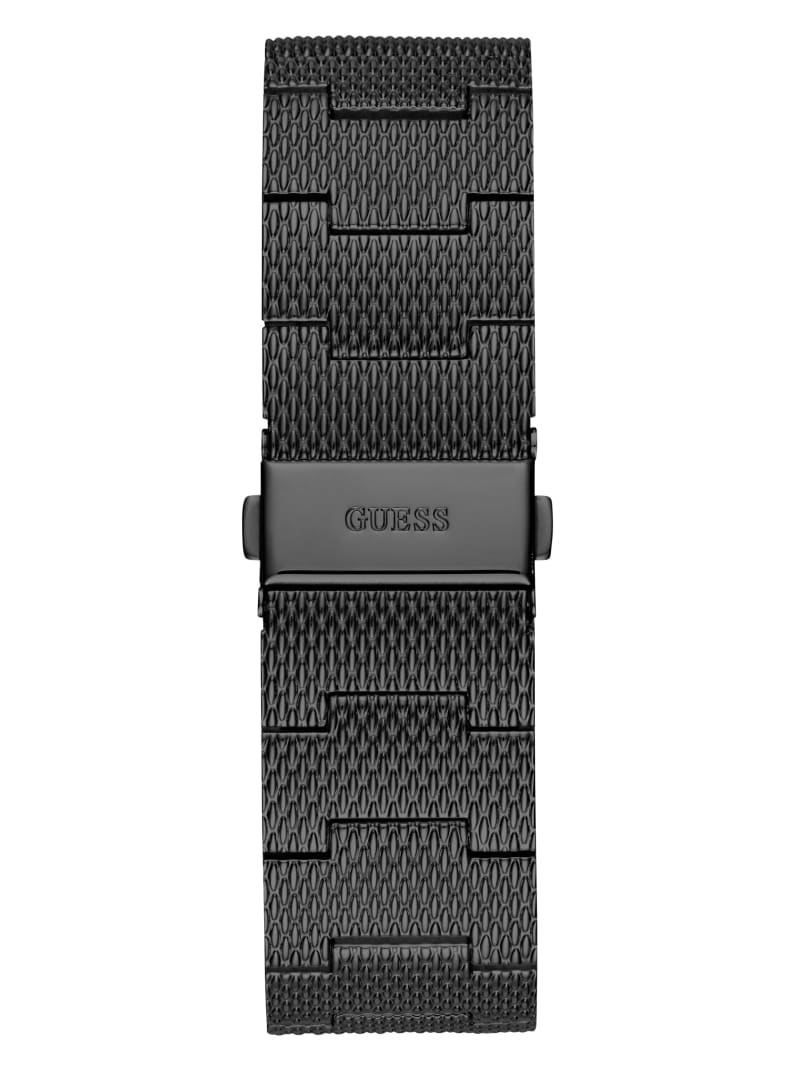 Black and Silver Analog Watch