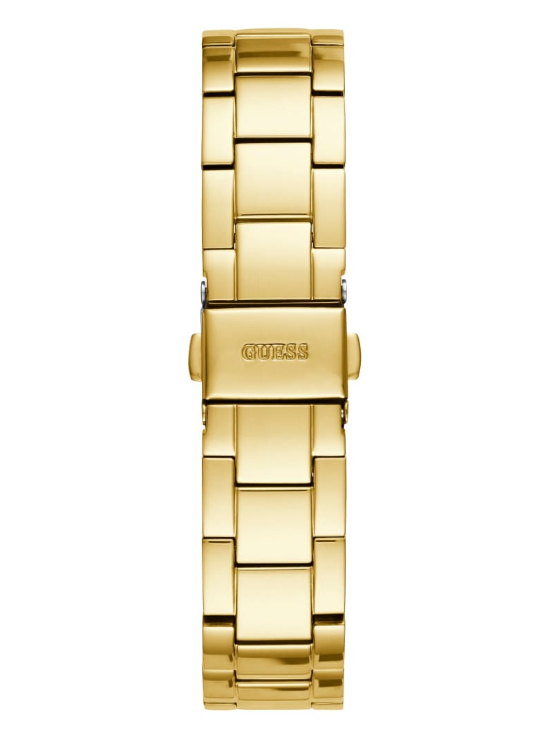 Guess Gold-Tone Chrono-Look Watch. 3