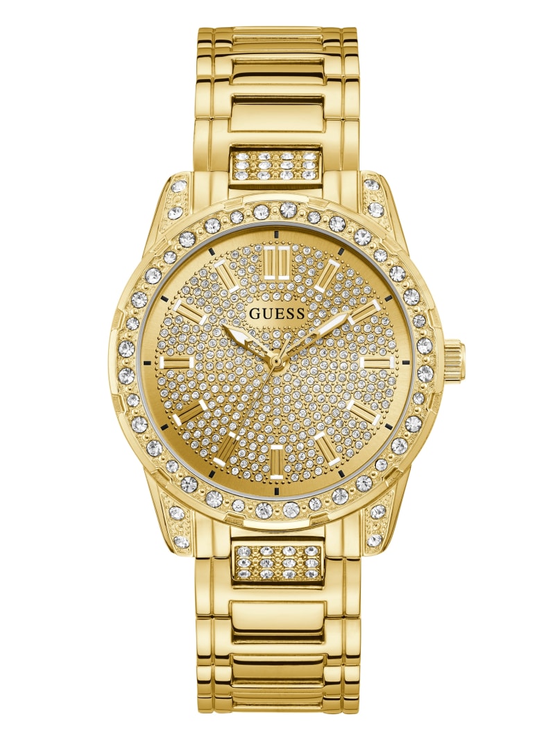 Guess watch gold with diamonds outlet