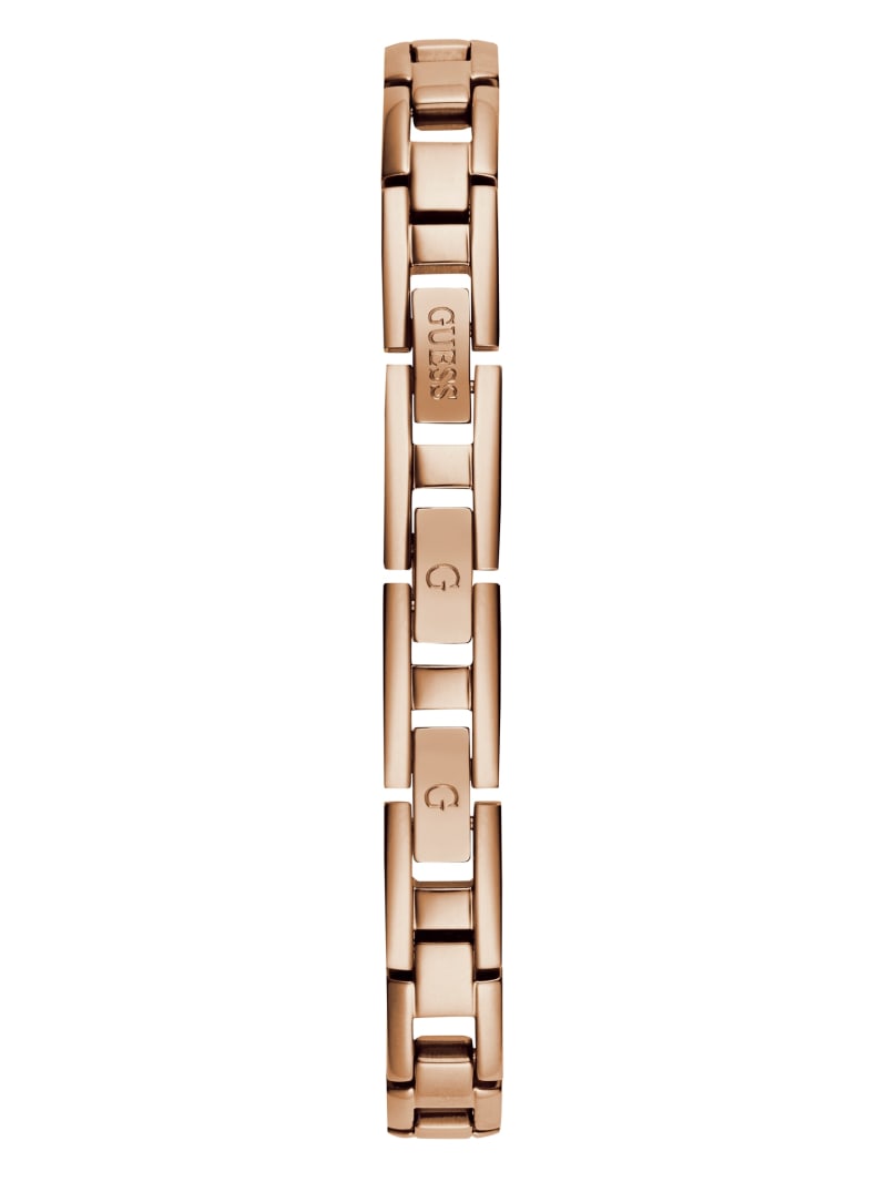 Rose GoldTone Cutout Bracelet Analog Watch GUESS Factory