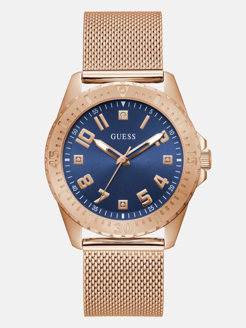 Rose Gold-Tone Analog Watch