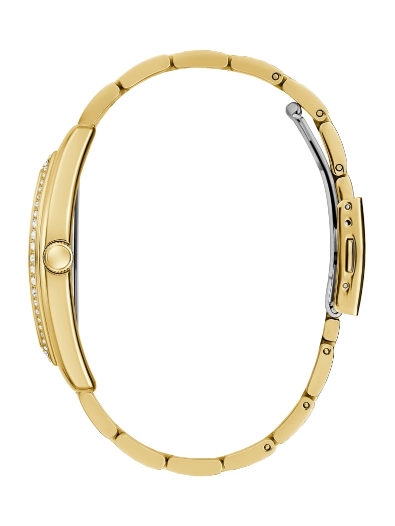 Gold-Tone Multifunction Watch | GUESS Factory