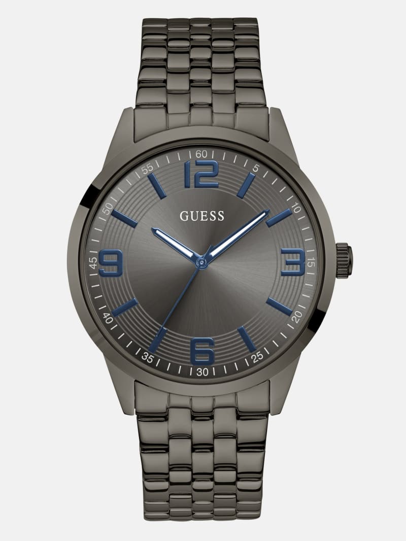 Grey metal watch 2025