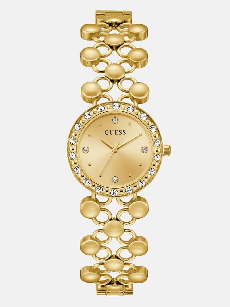 Gold-Tone Analog Watch