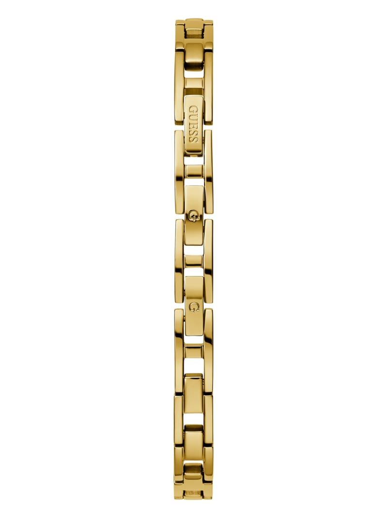 Gold-Tone Geometric Analog Watch | GUESS Factory
