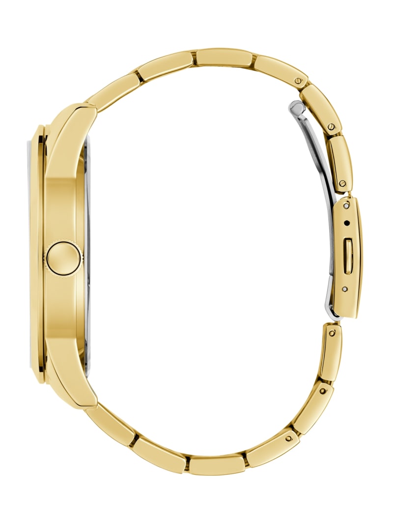 Gold-Tone Lion Analog Watch | GUESS Factory